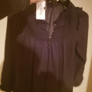 Jessica Simpson black dress shirt